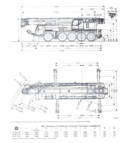 Оренда великовантажного автокрана Liebherr LTM1095 - оренда автокрана 100 тн Україна